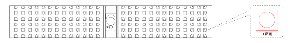 やすらぎの丘の区画